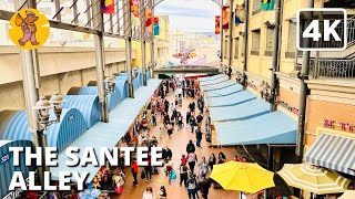 The Santee Alley Downtown Los Angeles Walking Tour Fashion District  4k 🔊 Binaural Sound [upl. by Nirrep]