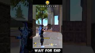 WAIT FOR END 😂  SKYDEMON freefire skydemon freefireshorts gaming shorts [upl. by Nylsej]