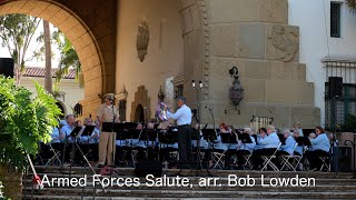 Armed Forces Salute arr Bob Lowden performed by the Prime Time Band [upl. by Einnig147]