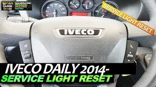 Iveco Daily Service Light Reset [upl. by Adneral870]