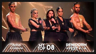 Benidorm Fest 2022 🇪🇸 Final MY TOP 8 [upl. by Seavey]