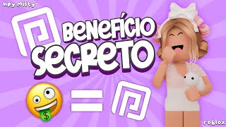 BENEFÍCIO SECRETO de ser PREMIUM no ROBLOX 💜 você GANHA ROBUX GRÁTIS parado  Hey Misty [upl. by Lareena]