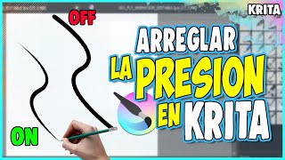 🎯😱¿COMO ARREGLAR PROBLEMAS CON LA PRESION EN KRITA 2022 [upl. by Illil]