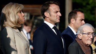 LIVE Macron Leads Ceremony Marking 80th Anniversary of DDay [upl. by Coe]