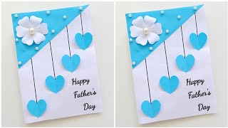 DIY  Happy Fathers Day Card Making  how to make beautiful fathers day card  fathers day card [upl. by Mcevoy]