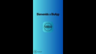 Bienvenido a BioApp  LINK DE DESCARGA [upl. by Ahsieyk]