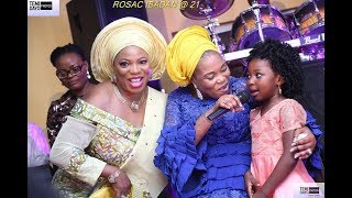 TOPE ALABI PERFORMS LIVE FOR PASTOR  PROPHETESS MARY OLUBORI ROSAC  21 [upl. by Krispin]