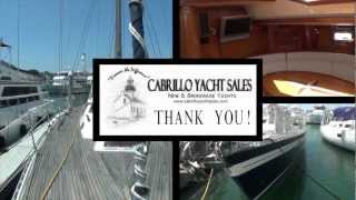 Tayana 58 Deck Saloon Sailboat Boat Video Tour offered by Cabrillo Yacht Sales [upl. by Aseeral]