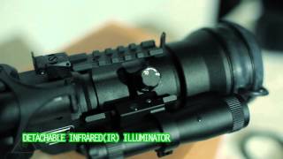 Armasight Nemesis 4X Night Vision Rifle Scope Gen 2 ID [upl. by Sad164]