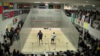 Mens College Squash 2010 National Team Championship Potter Cup Final Yale vs Trinity [upl. by Nomra]