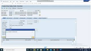 How to Generate sales order in sap  Basic information about sales order in SAP [upl. by Leemaj]