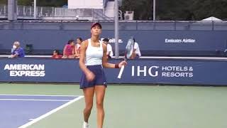 Lizette Cabrera Vs Olga Danilovic  US Open Tennis Qualifiers Match [upl. by Bathsheb]