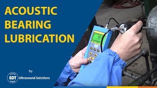 Acoustic bearing lubrication monitoring using ultrasound [upl. by Abil22]