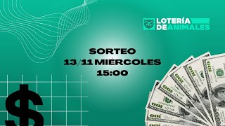 SORTEO 131124 MIÉRCOLES  1500 [upl. by Dippold]