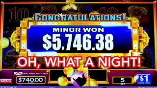 Oh What a Night MASSIVE JACKPOT and Huge Wins at Hard Rock Atlantic City [upl. by Blumenthal]