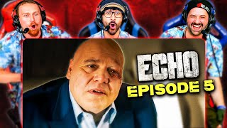 ECHO EPISODE 5 REACTION 1x05 Finale Breakdown amp Review  PostCredits amp Ending Explained  Kingpin [upl. by Dahraf]