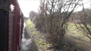 41312 Ivatt Tank Over The Alps [upl. by Liddle309]