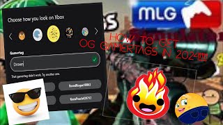 How To Get OG Xbox Gamertags In 2024 NEw method [upl. by Kutzenco]