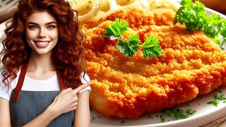 AUTHENTIC Wiener Schnitzel Recipe HOW to Make Schnitzel [upl. by Sarah]