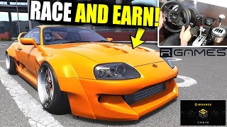 SINUBUKAN KO ITONG BAGONG PLAY TO EARN RACING GAME  RGAMES REVIEW  BEST PLAY TO EARN GAMES 2024 [upl. by Procter]