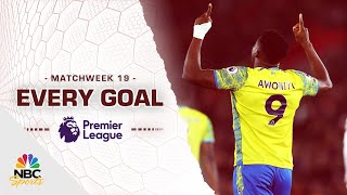 Every Premier League goal from Matchweek 19 202223  NBC Sports [upl. by Carlos207]