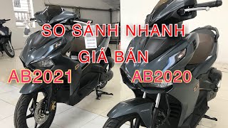 Honda AIR BLADE 150 phiên bản đặc biệt bản 2021 khác gì bản AB 150 2020 Giá bán [upl. by Zaragoza]