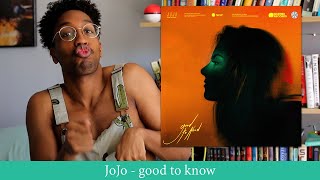 Lifelong Fan Reacts to JoJos good to know Album [upl. by Briney]