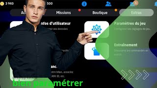 Comment bien paramétrer efootball 2025  V400 [upl. by Amado]