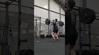 Clean and Jerk Push press 100kg225lbs [upl. by Eiraminot]