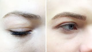 Eyebrow Microblading For The First Time [upl. by Selim]