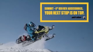 SkiDoo Summit REV Accessories Short [upl. by Akemehc5]