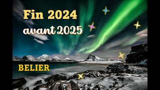 ✨ BELIER Fin 2024 Novembre Décembre Conseil Signe pour bien démarrer 2025 🙌 [upl. by Cesare]