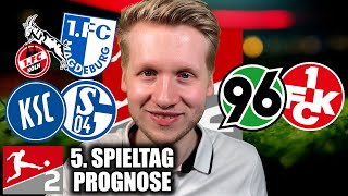 2 Bundesliga Tipps  5 Spieltag Vorschau amp Prognose  Saison 20242025 [upl. by Schriever]