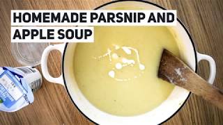 Homemade Parsnip and Apple Soup [upl. by Aihsekram797]