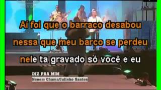 VIDEO KARAOKE EXALTA SAMBA AI FOI QUE O BARRACO DESABOU [upl. by Carlyn]