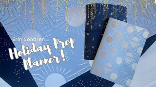 Making Holiday Magic  Erin Condren Holiday Prep Planner [upl. by Kerman]