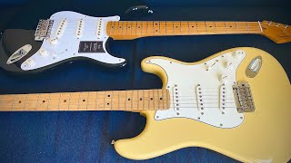 Fender Vintera II 50s vs Fender Player Stratocaster [upl. by Worrell]