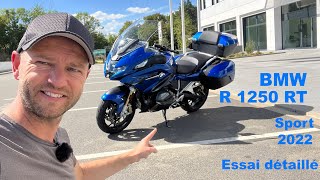 BMW R1250 RT Sport Pack 2022  Essai détaillé [upl. by Selwyn]