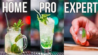 How to Make a Mojito Cocktail Home  Pro  Expert [upl. by Alysoun]