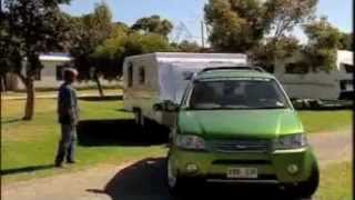 How to Tow a Camper Trailer  Reversing Tips and Tricks [upl. by Korie]