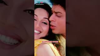 Yeh Suhane Pal Yeh Mulaakaate 🌼💝 Shah Rukh Khan Madhuri D  Udit N Anuradha P hindilovesong song [upl. by Euqinna]