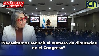 quotNecesitamos reducir el numero de diputados en el Congresoquot Maribel Espinoza [upl. by Eislrahc]