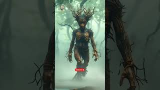 The Walking Tree Man A Mystical Journey Through Nature viralshort ytshort mythicalcreatures [upl. by Yevrah]