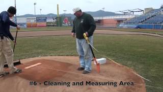 How to Install a Pitching Rubber [upl. by Brainard]