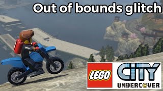 LEGO City Undercover  NEW Out Of Bounds Glitch Blackwell bridge [upl. by Ettennor276]