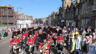 Linlithgow Marches  Evening Parade 2 [upl. by Ynaoj]