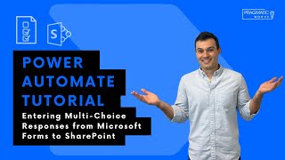 Power Automate Tutorial Entering MultiChoice Responses from Microsoft Forms to SharePoint [upl. by Asirb880]