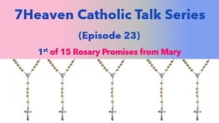 15 Rosary Promises from Mary – Promise 1 Episode 23 [upl. by Englis]