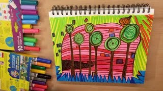 Hundertwassers Lollypop Trees [upl. by Hewet]