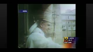 WNEP Newswatch 16  Remembering Pope Paul VI  August 6 1978 [upl. by Cardew]